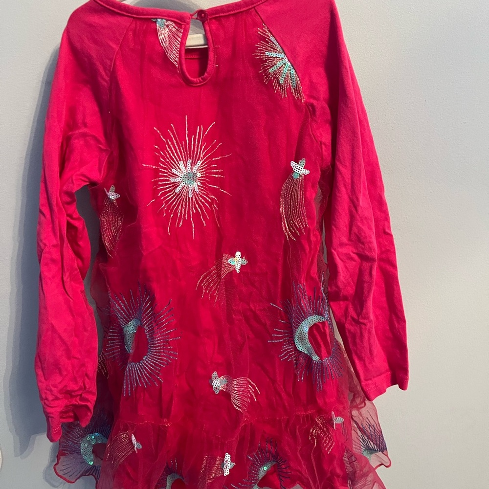 Hatley Fuchsia Celestial Kids Dress